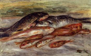 皮埃爾 奧古斯特 雷諾阿 Still Life with Fish 皮埃爾 奧古斯特 雷諾阿 Still Life with Fish